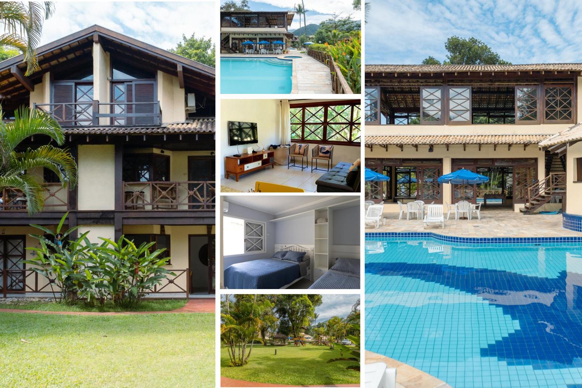 Flats De 1 E 2 Dorm A 50M Da Praia Maresias - Cond Lazer Completo Екстер'єр фото